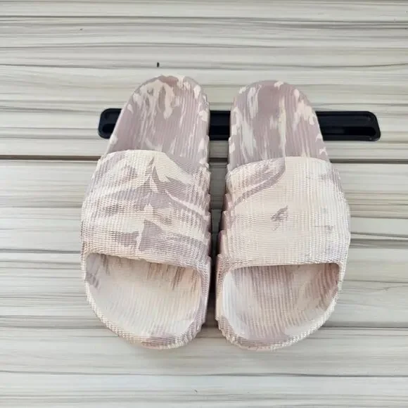 Adidas Originals Adilette 22 Men's Slide Sandals Sand Strata Size 6 - Picture 5 of 9